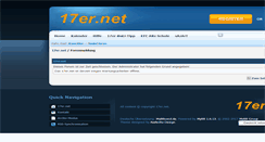 Desktop Screenshot of 17er.net
